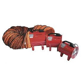 12&quot; FAN AIR BLOWER MOVER C/W DUCTING HOSE